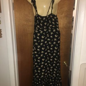 NWT Long Flower Patterned Dress